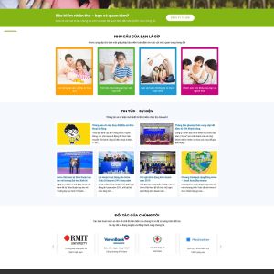 Theme wordpress công ty bảo hiểm