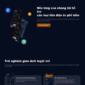 Theme wordpress sàn giao dịch tiền ảo