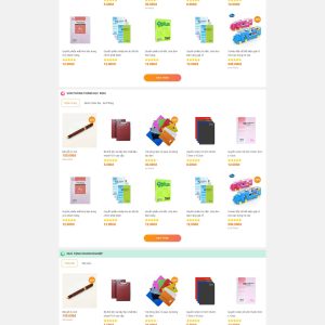 Theme wordpress bán văn phòng phẩm