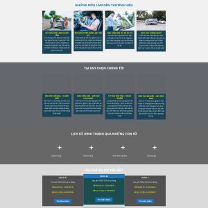 Theme wordpress trường dạy lái xe