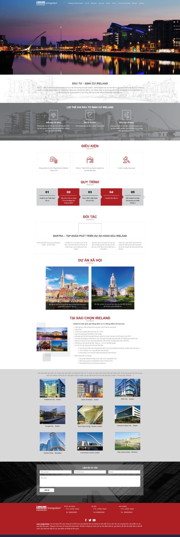 Theme wordpress định cư du học