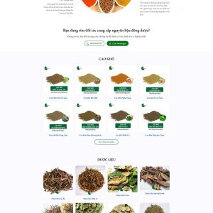 Theme wordpress công ty dược liệu dược phẩm