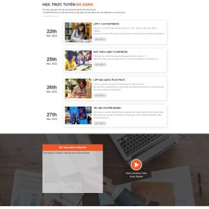 Theme wordpress giáo dục edu 9