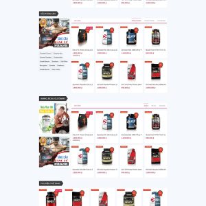 theme WordPress Gym Shop