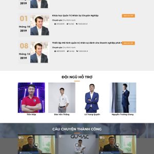 Theme WordPress Khóa Học 3