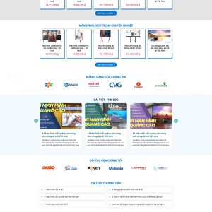 Theme WordPress Bán Màn Hình LED ,thiết bị điện tử