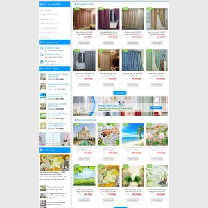 Theme wordpress bán mành rèm đẹp