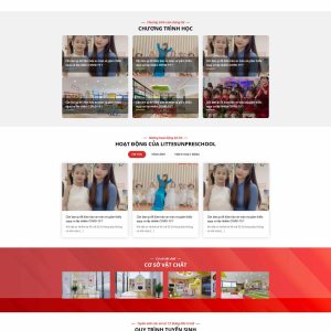 Theme wordpress trường mầm non