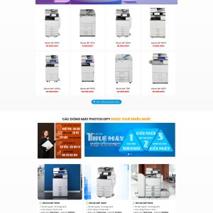 Theme wordpress công ty bán và cho thuê máy photocopy 5