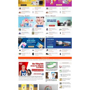 Theme wordpress shop bán hàng tổng hợp