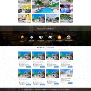 Theme wordpress cho thuê villa khách sạn