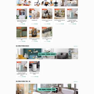 Theme wordpress bán hàng gia dụng 01