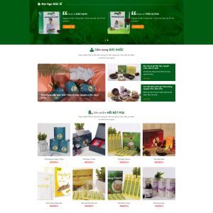 Theme wordpress bán thuốc nam 3