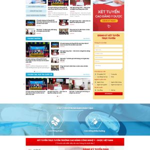 Theme wordpress trường học 01