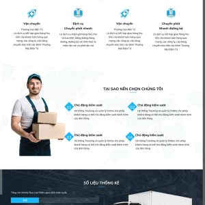 Theme wordpress dịch vụ vận chuyển 2