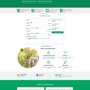 Theme wordpress dịch vụ vay tiền